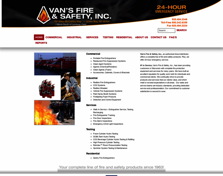Vansfire.com thumbnail
