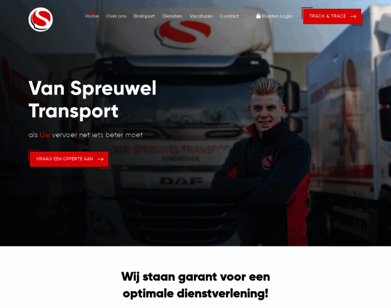 Vanspreuweltransport.nl thumbnail