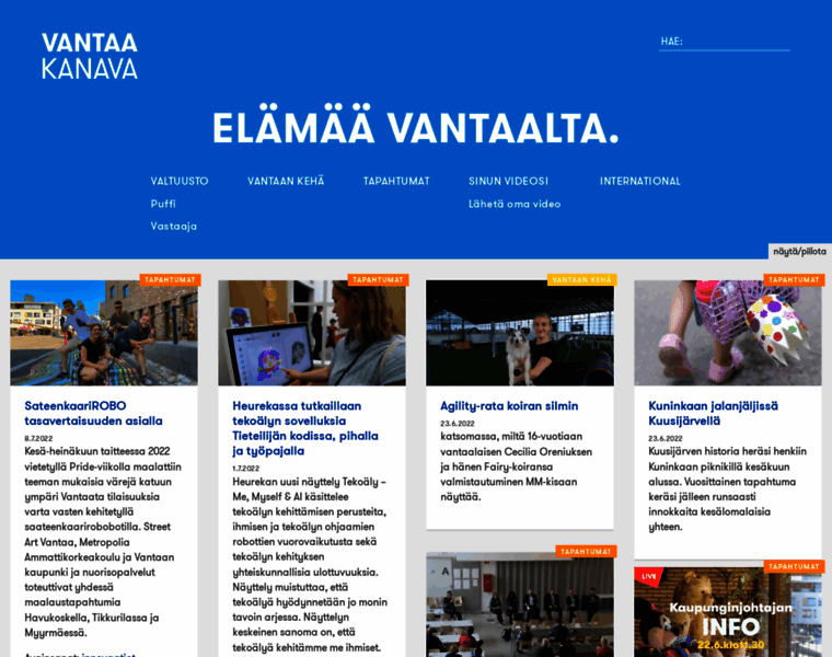 Vantaakanava.fi thumbnail