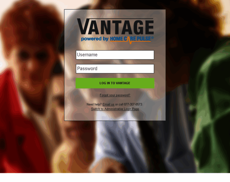 Vantage.homecarepulse.com thumbnail