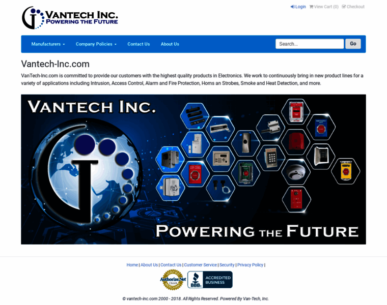 Vantech-inc.com thumbnail