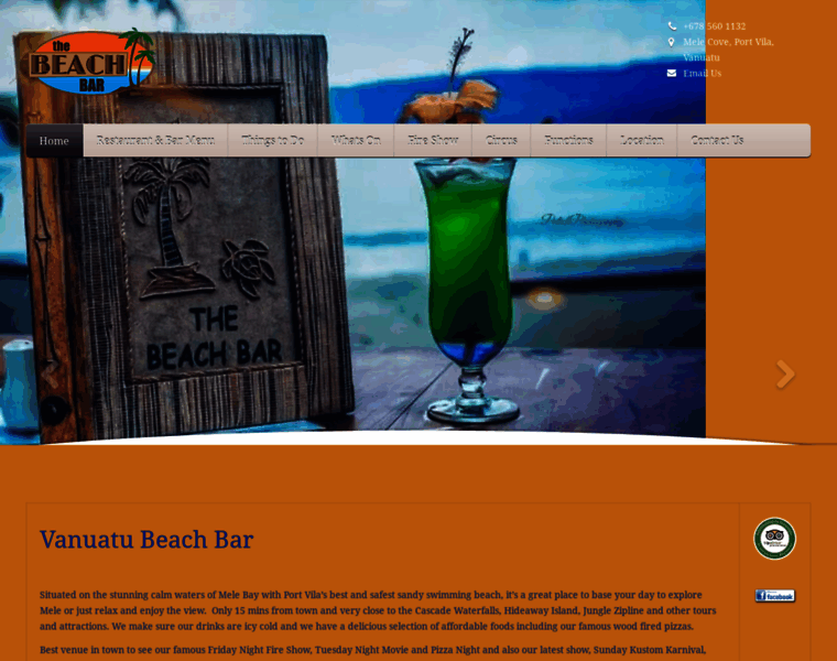 Vanuatubeachbar.com thumbnail