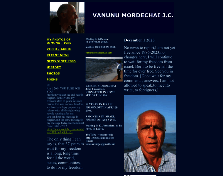 Vanunu.com thumbnail