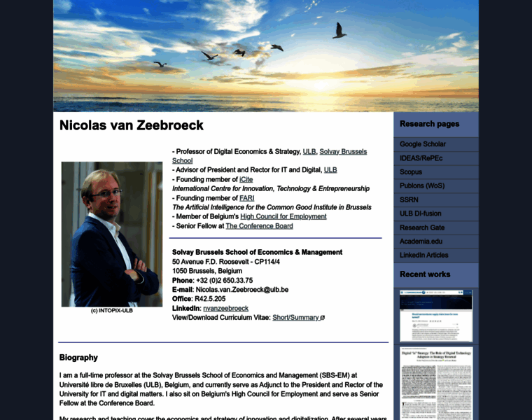 Vanzeebroeck.net thumbnail