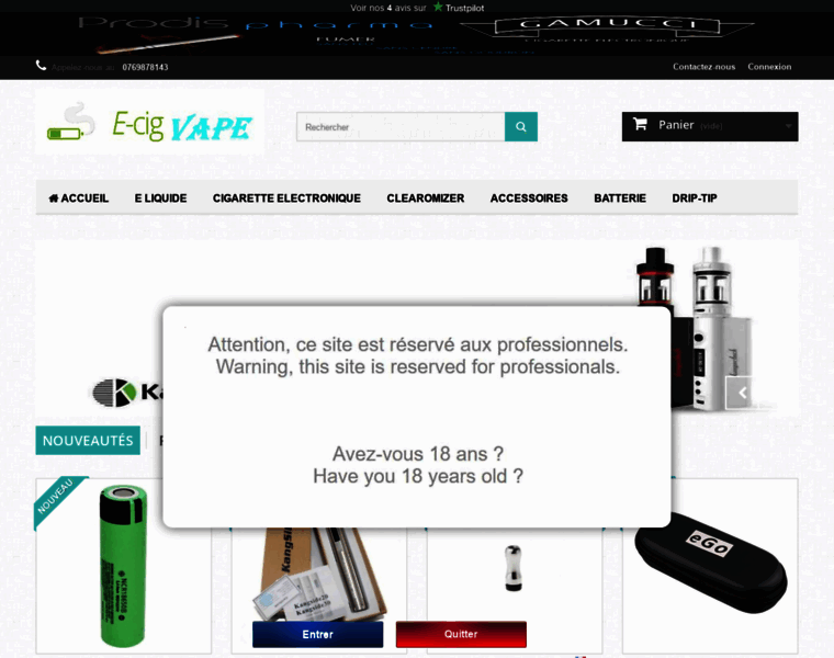 Vape-e-cigarette.fr thumbnail
