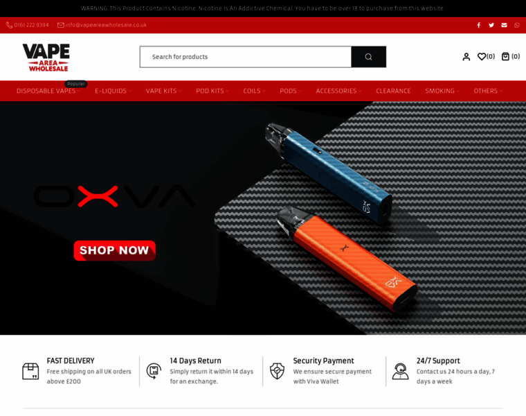 Vapeareawholesale.co.uk thumbnail Vapeareawholesale.co.uk thumbnail
