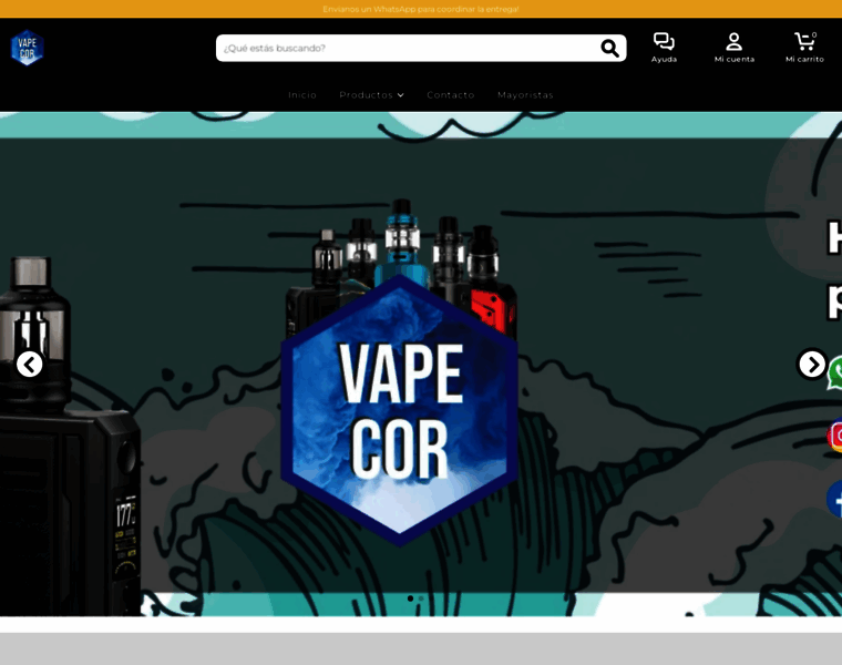 Vapecor.com.ar thumbnail
