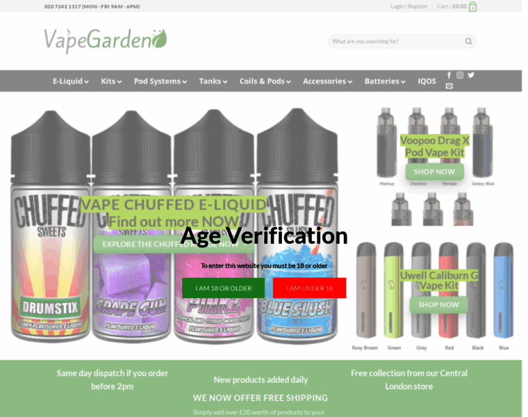 Vapegarden.co.uk thumbnail