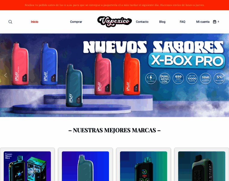 Vapexico.com thumbnail