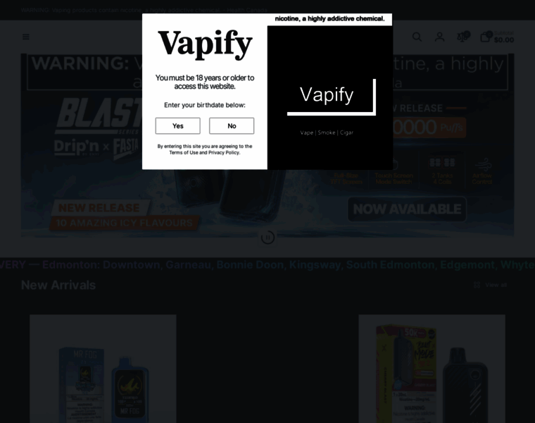 Vapify.ca thumbnail Vapify.ca thumbnail