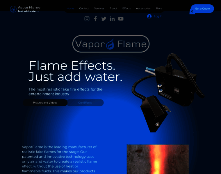 Vaporflame.net thumbnail