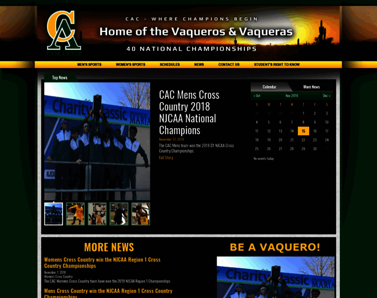 Vaquerosports.com thumbnail
