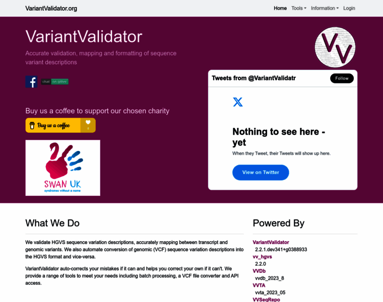 Variantvalidator.org thumbnail Variantvalidator.org thumbnail