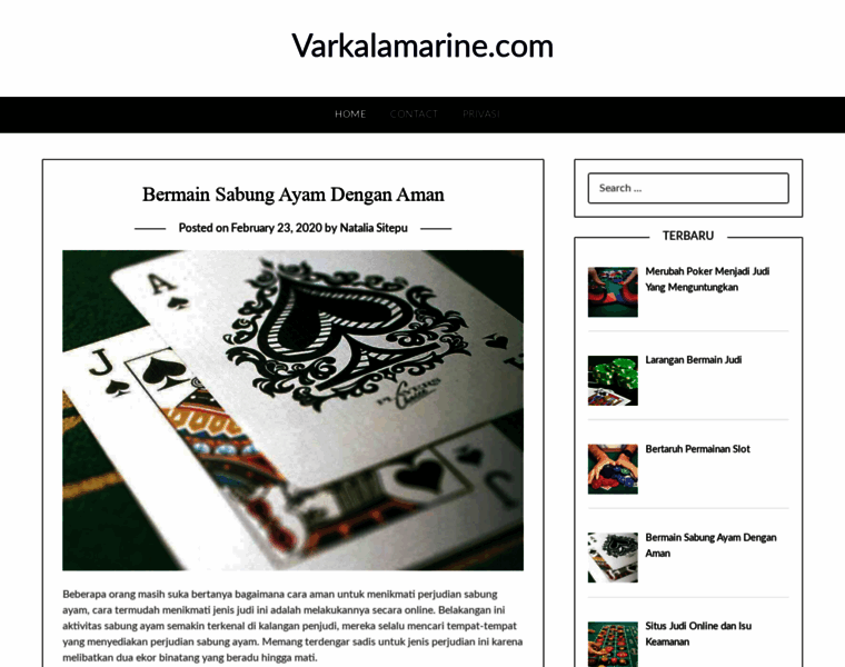 Varkalamarine.com thumbnail