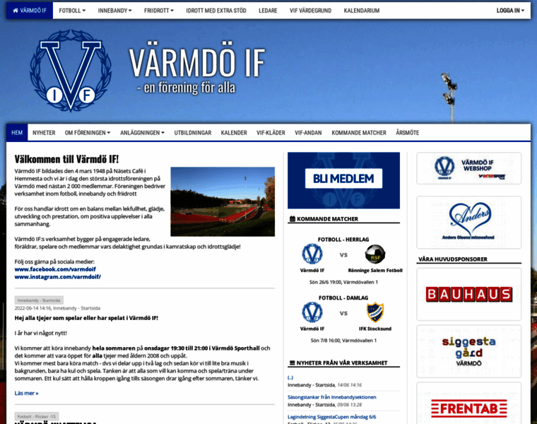 Varmdoif.se thumbnail