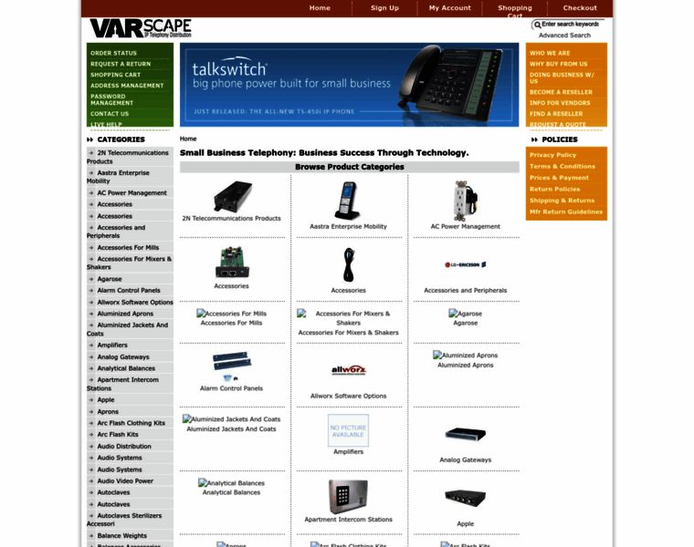 Varscape.com thumbnail