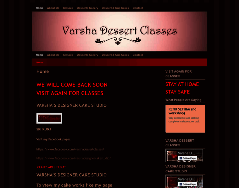 Varsha-desserts-n-cakes-classes.com thumbnail