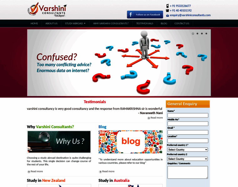 Varshiniconsultants.com thumbnail
