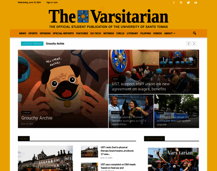 Varsitarian.net thumbnail
