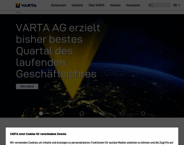 Varta-consumer.ro thumbnail