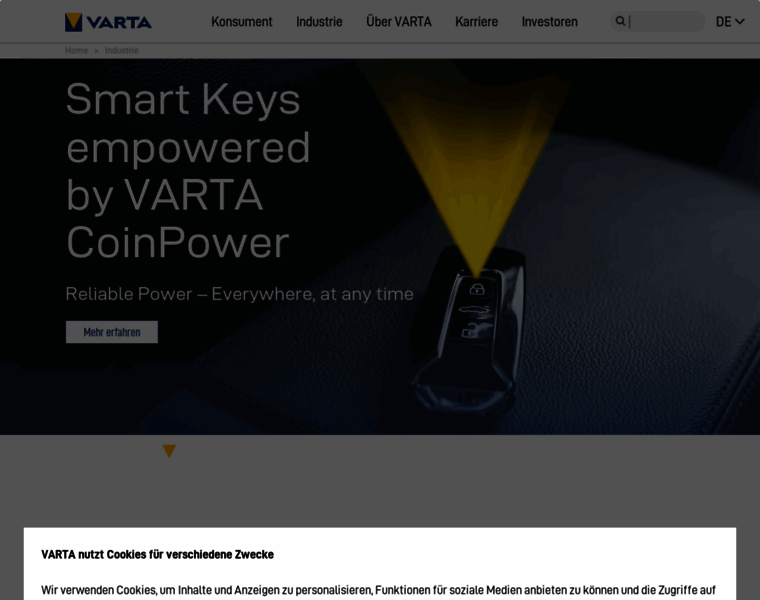 Varta-microbattery.com thumbnail