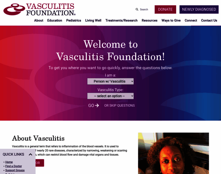 Vasculitisfoundation.org thumbnail