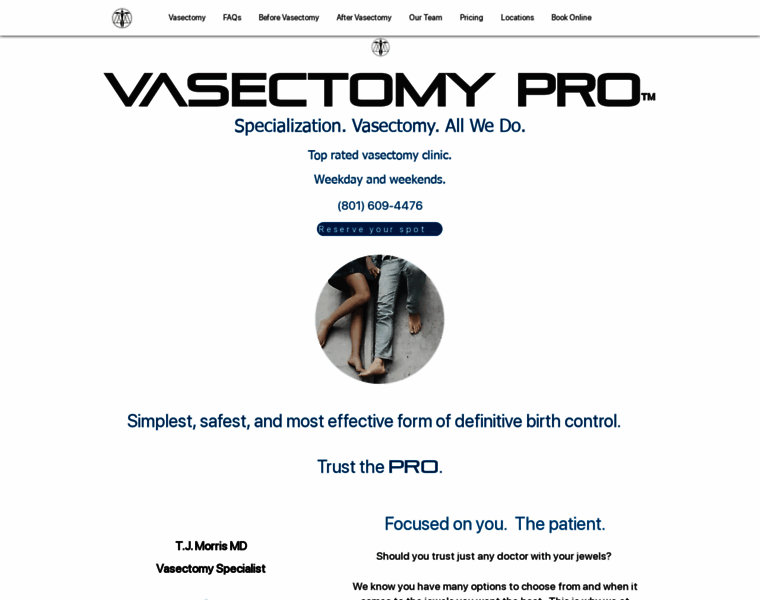 Vasectomypro.com thumbnail