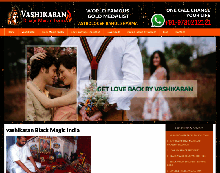Vashikaranblackmagicindia.com thumbnail