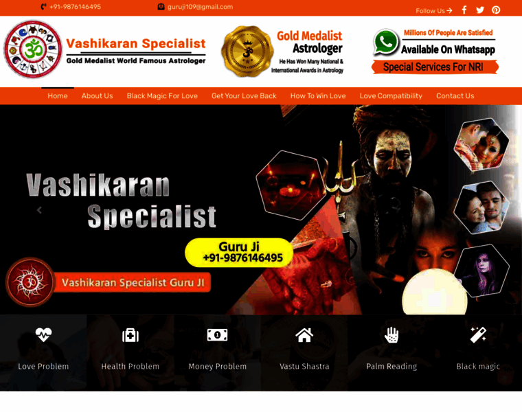 Vashikaranspecialist.com thumbnail