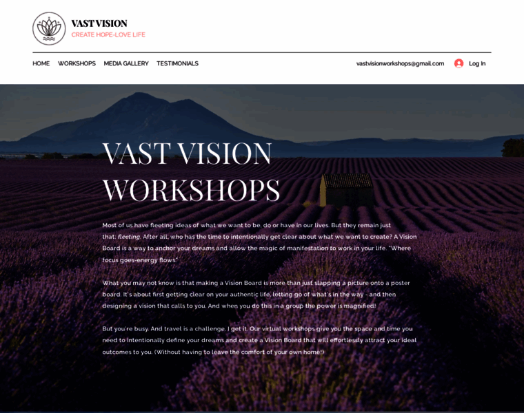 Vastvisionworkshops.com thumbnail