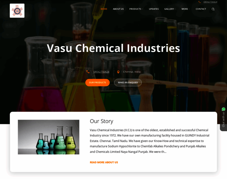 Vasuchemicalindustries.com thumbnail