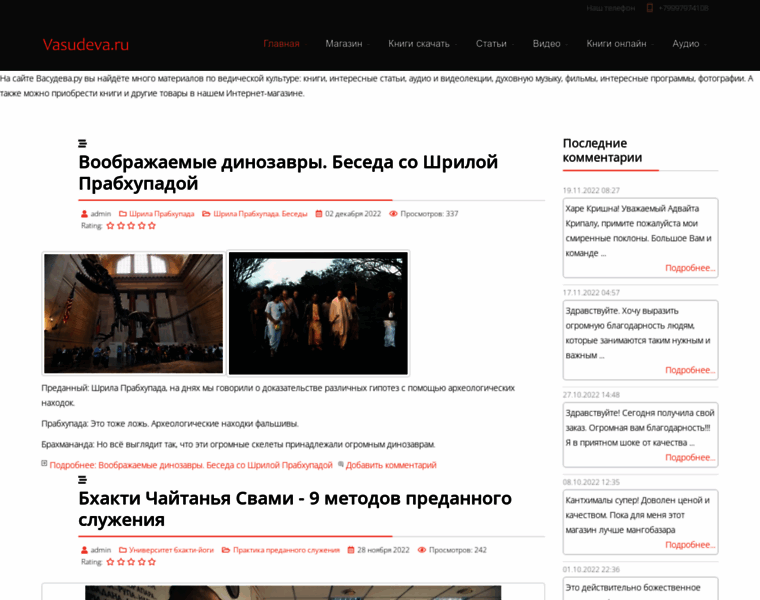 Vasudeva.ru thumbnail