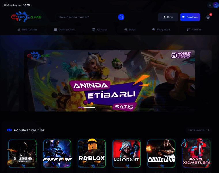 Vatangame.az thumbnail