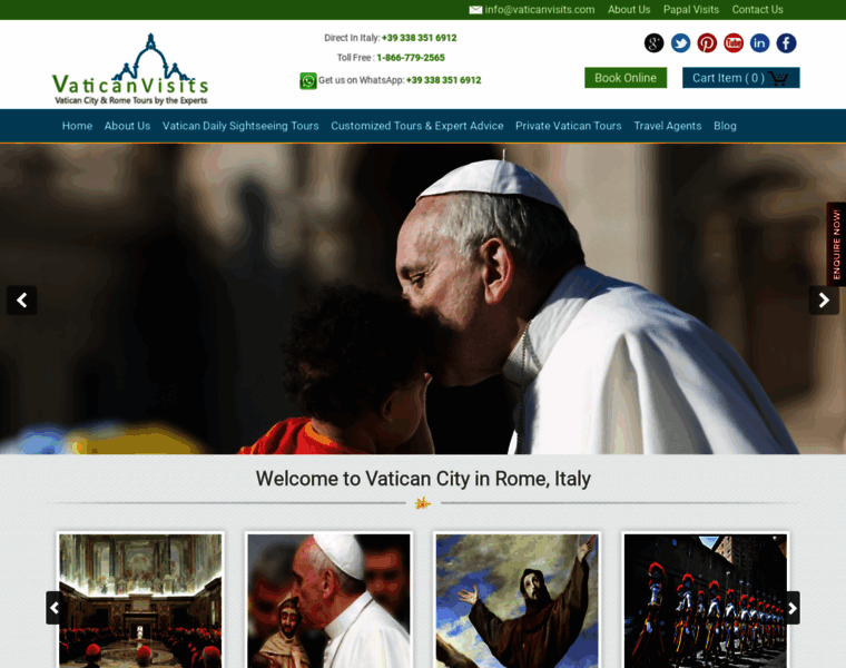 Vaticanvisits.com thumbnail