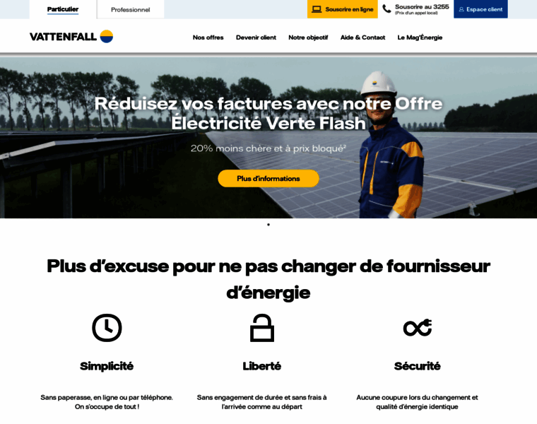 Vattenfall.fr thumbnail