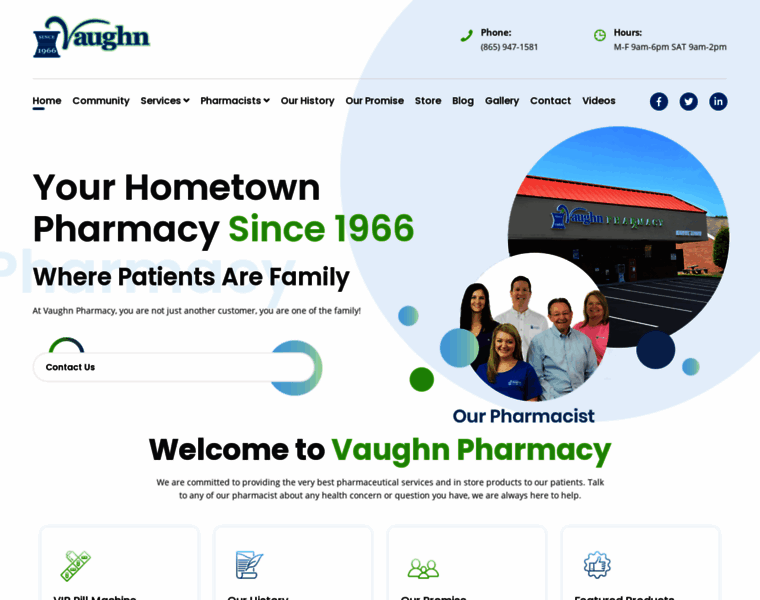 Vaughnpharmacy.com thumbnail