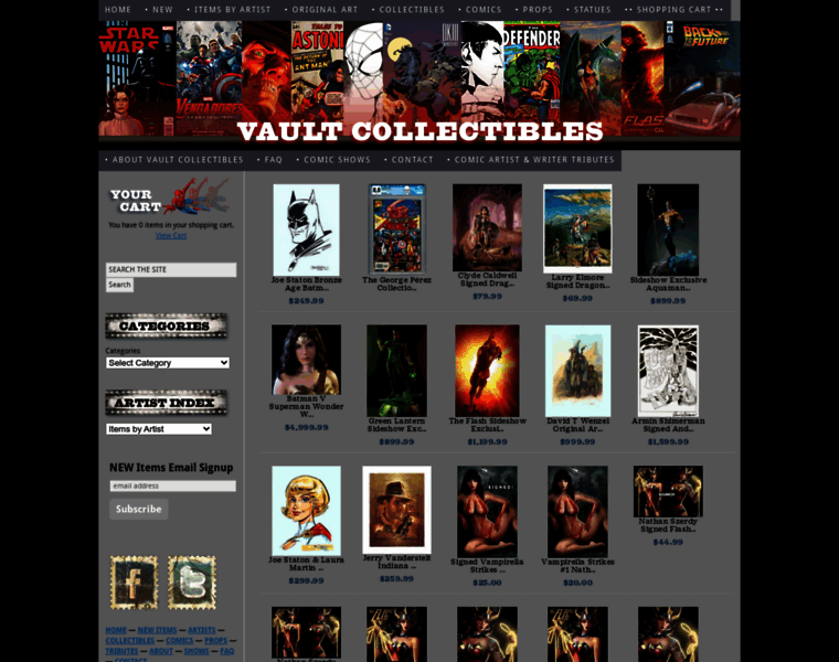 Vaultcollectibles.com thumbnail