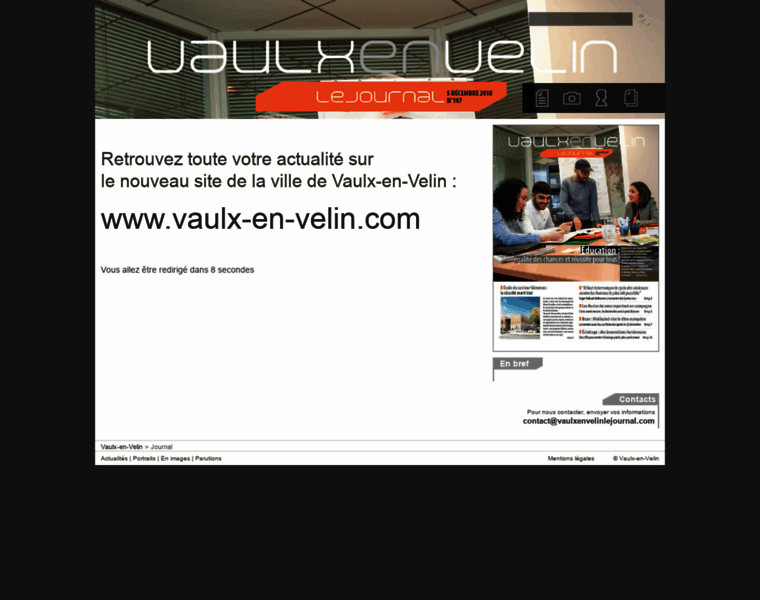Vaulx-en-velin-journal.com thumbnail