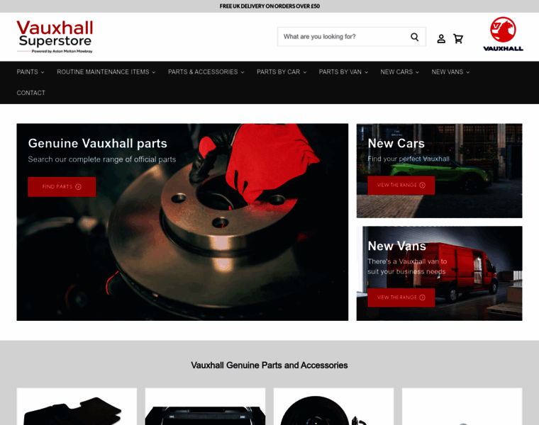 Vauxhallsuperstore.co.uk thumbnail