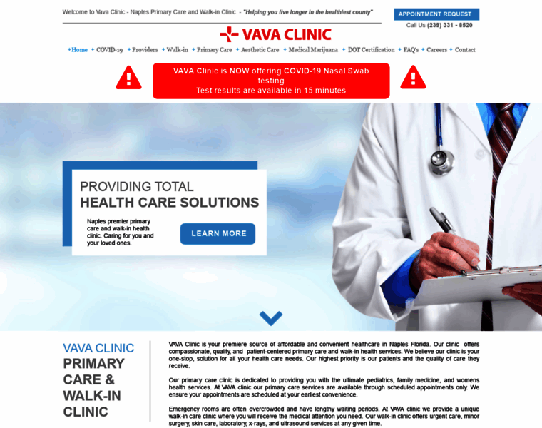 Vavaclinic.com thumbnail
