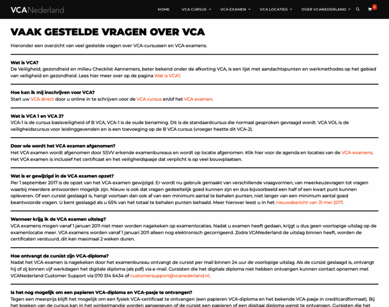 Vca-forum.nl thumbnail