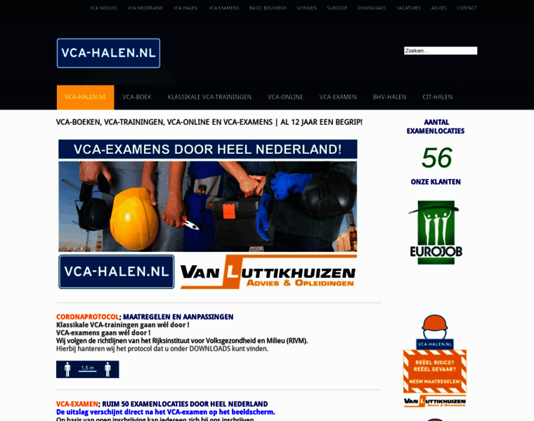 Vca-halen.nl thumbnail