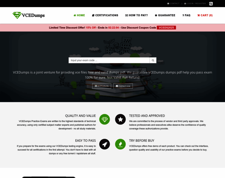 Vcedumps.com thumbnail Vcedumps.com thumbnail