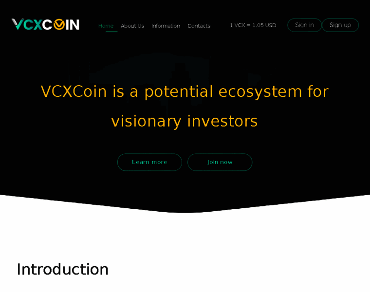 Vcxcoin.com thumbnail