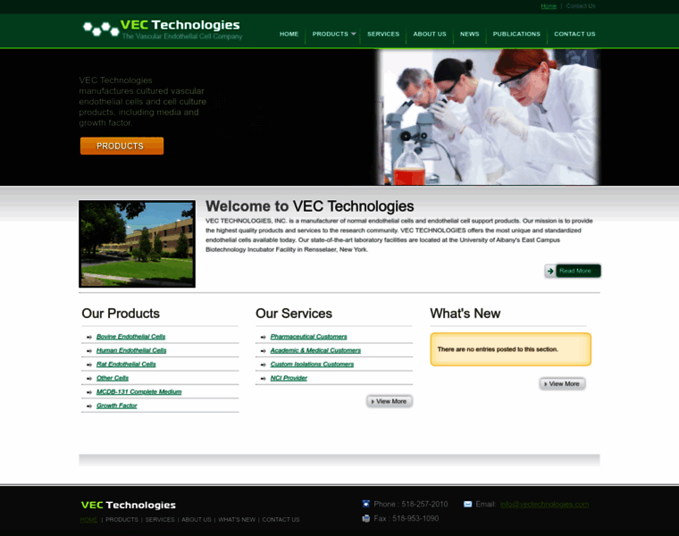 Vectechnologies.com thumbnail