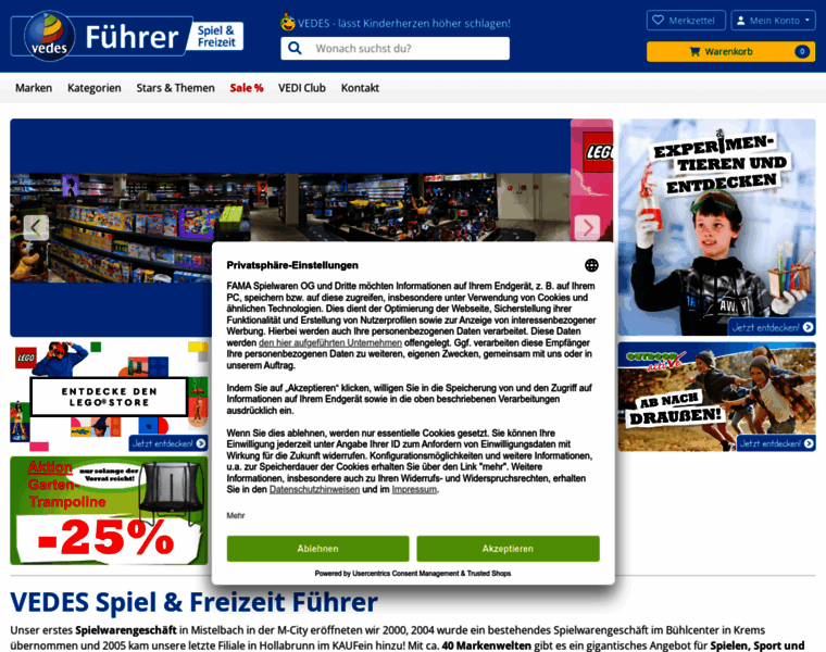 Vedes-fuehrer.at thumbnail