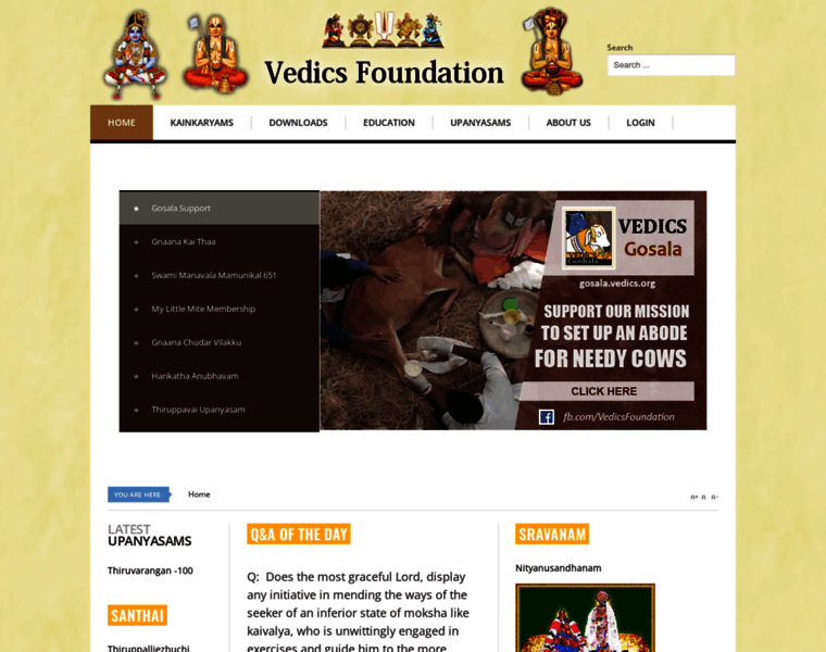 Vedics.org thumbnail