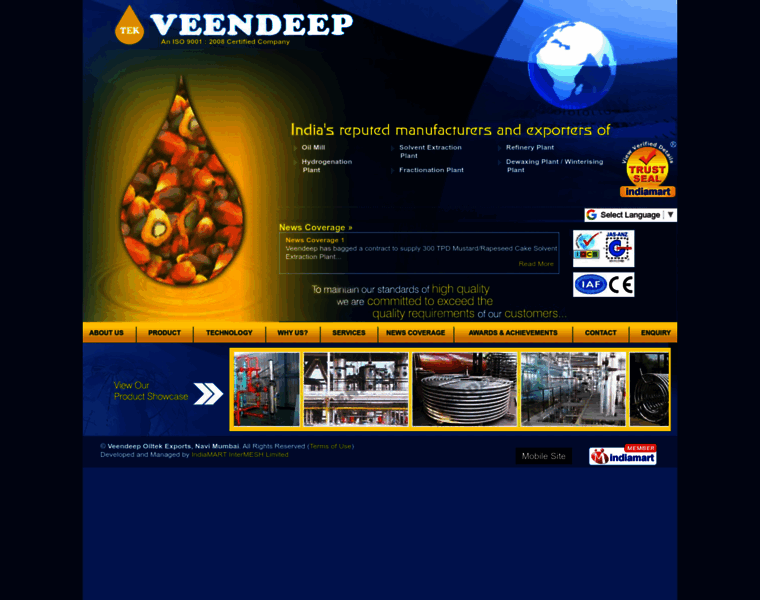 Veendeep.com thumbnail