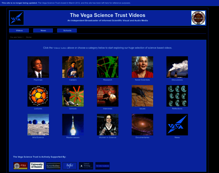 Vega.org.uk thumbnail