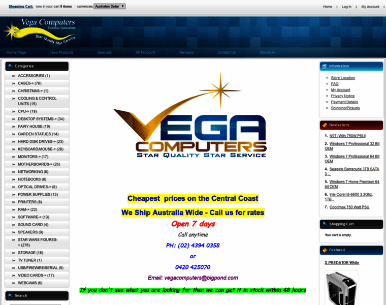 Vegacomputers.com.au thumbnail